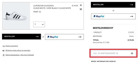 adidas korting code|adidas promotiecode.